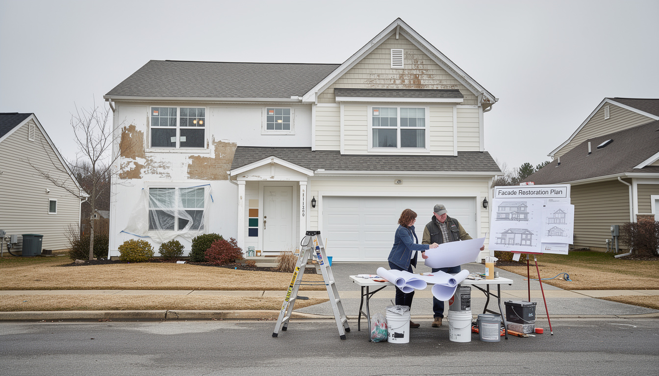 ravalement de façade à gretz-armainvilliers : redonnez beauté et protection à votre pavillon en lisière de forêt grâce à notre expertise en rénovation extérieure.