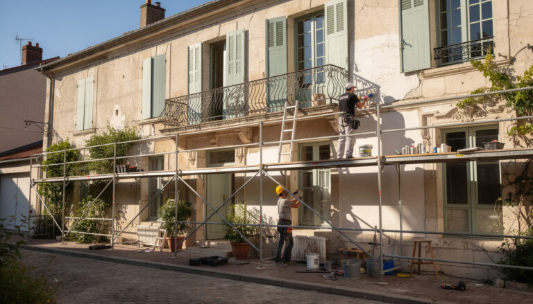 découvrez nos services de ravalement de façade à lagny-sur-marne, alliant élégance du charme historique et modernité de la rénovation contemporaine pour sublimer votre habitat.