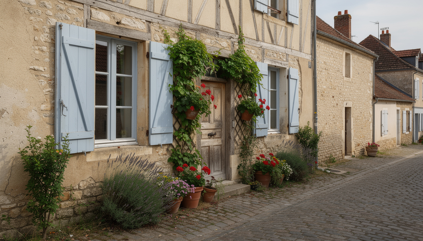 offrez un ravalement de façade à lizy-sur-ourcq pour préserver le charme rural de votre maison grâce à un extérieur impeccable et soigné.