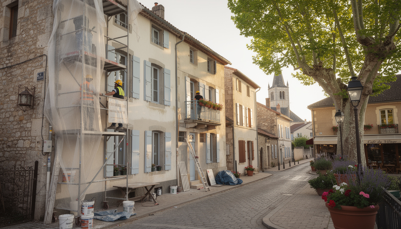 ravalement de façade à lognes : redonnez une nouvelle jeunesse et embellissez votre habitation grâce à nos experts en rénovation de façades.