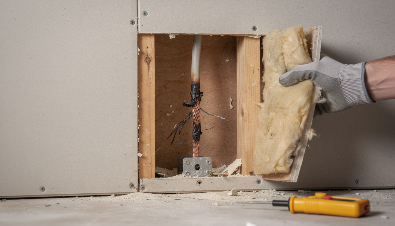 découvrez les étapes essentielles pour identifier et réparer une panne provenant d'un fil électrique encastré en toute sécurité et efficacement.