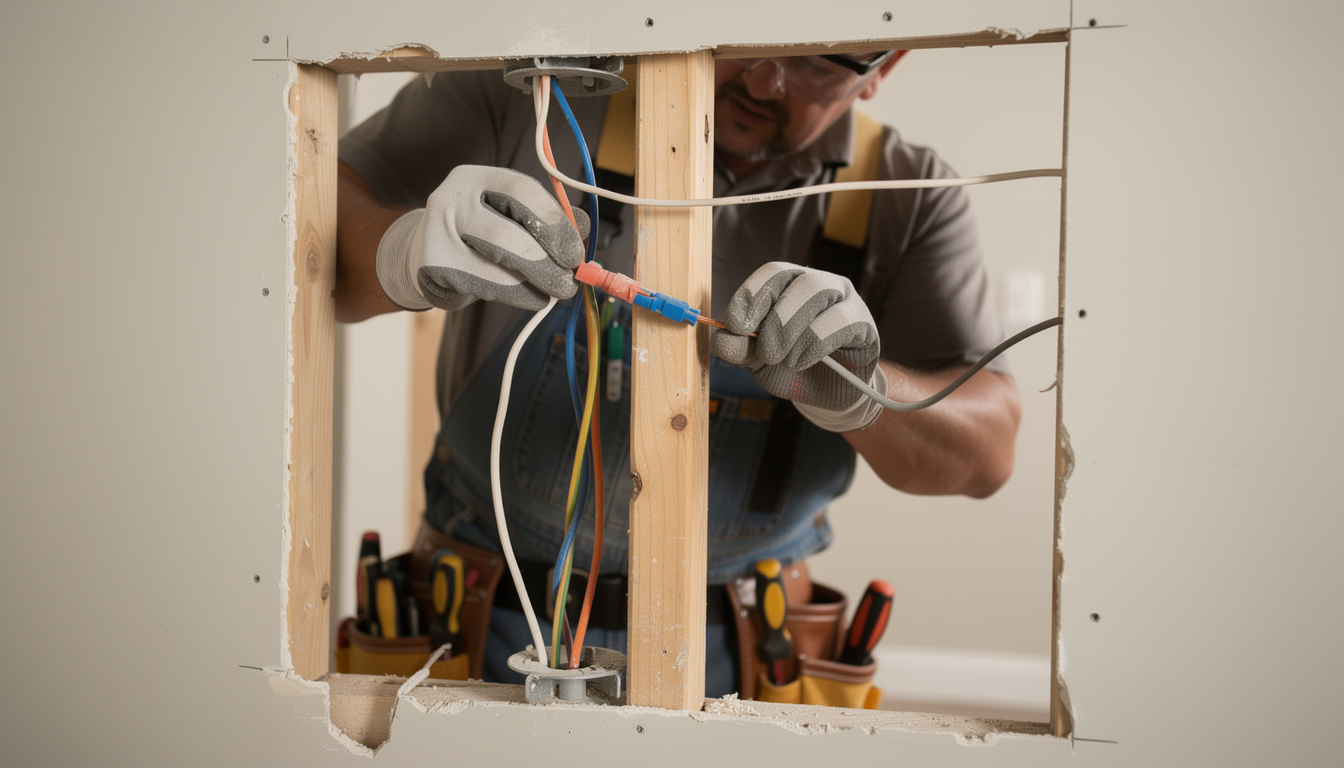 découvrez les étapes à suivre et les conseils de sécurité essentiels lorsque vous êtes confronté à une panne provenant d'un fil électrique encastré dans votre maison.