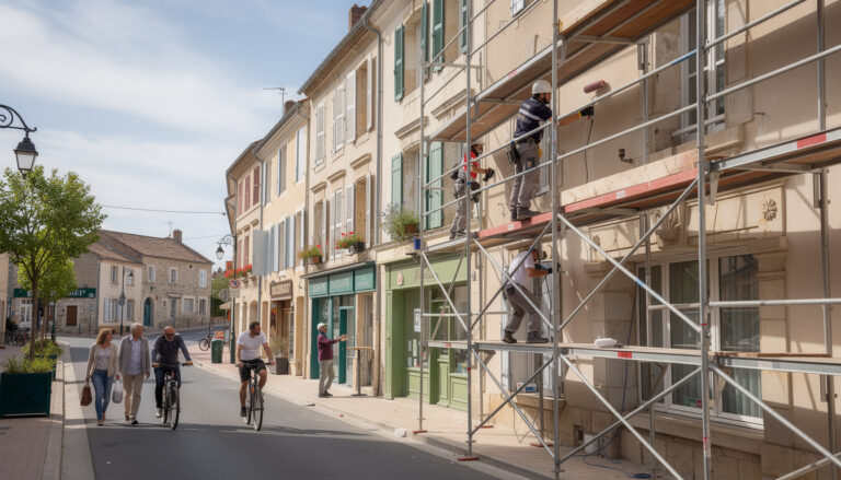 expert en ravalement de façade à réau, nous embellissons votre commune en rénovant ses bâtiments pour un extérieur soigné et durable, contribuant ainsi à son développement harmonieux.