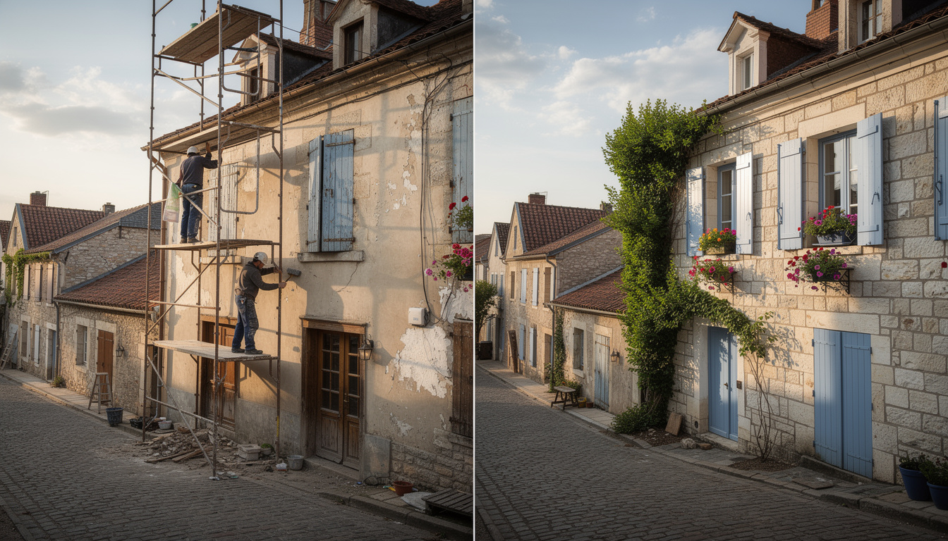 découvrez comment un ravalement de façade à saint-germain-sur-morin peut valoriser votre patrimoine et protéger durablement votre habitation.