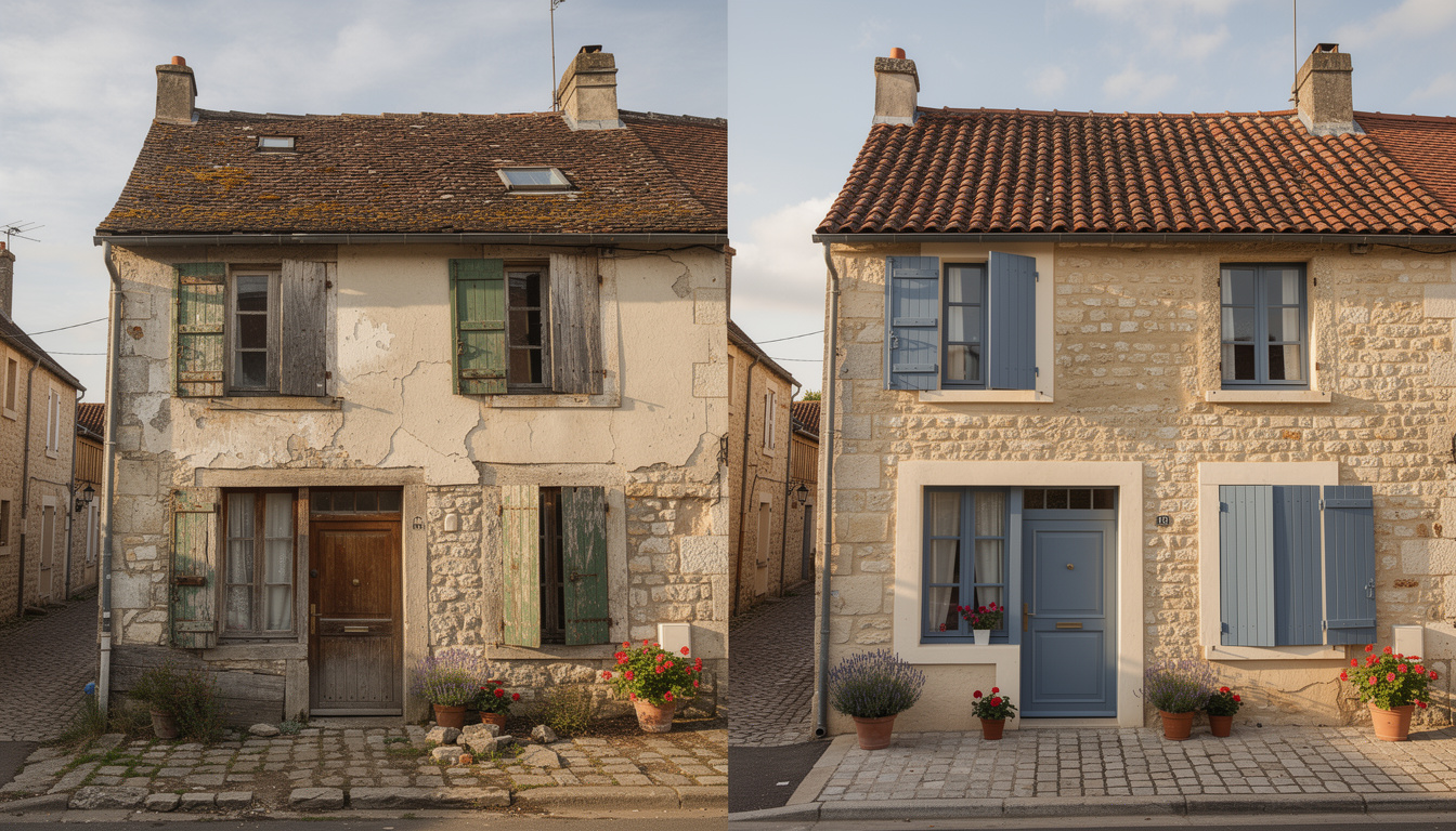 redonnez éclat et protection à votre façade à varennes-jarcy. expert en ravalement, nous embellissons et restaurons votre extérieur champêtre avec soin et qualité.