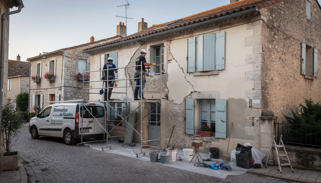 offrez à votre maison à vulaines-sur-seine un ravalement de façade professionnel pour préserver son charme et valoriser son extérieur avec soin et expertise.