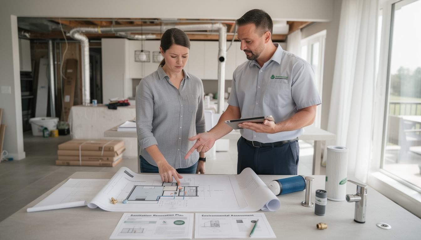 assurez la conformité et la sécurité de votre habitation en remettant l’assainissement à niveau avant de commencer vos travaux de rénovation. préparez efficacement votre projet avec nos conseils d'experts.