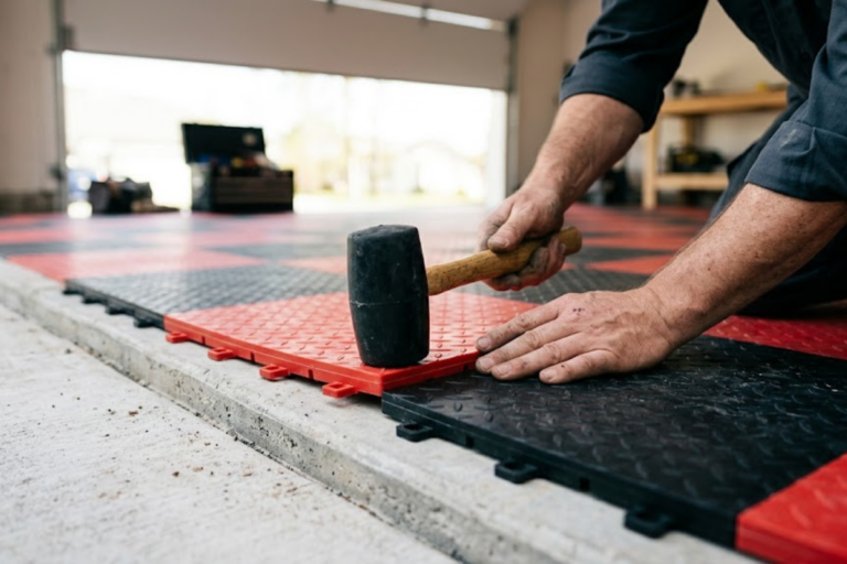 Bien choisir le revêtement de sol modulaire pour son garage
