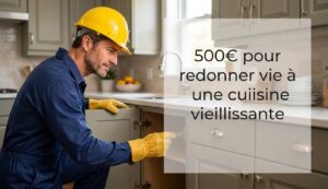 500€ pour redonner vie à une cuisine vieillissante