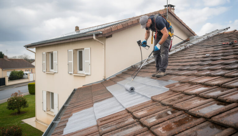 hydrofuge de toiture à thiais : protégez efficacement votre maison contre les intempéries du val-de-marne grâce à notre traitement imperméabilisant de qualité.
