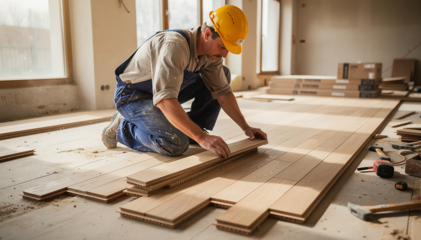 découvrez comment nous avons réussi à poser 40m² de parquet en un seul week-end, avec astuces et conseils pour un résultat rapide et réussi.