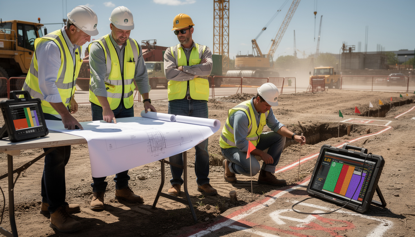 découvrez comment identifier et localiser un réseau enterré avant de commencer vos travaux pour éviter les dommages et assurer la sécurité.