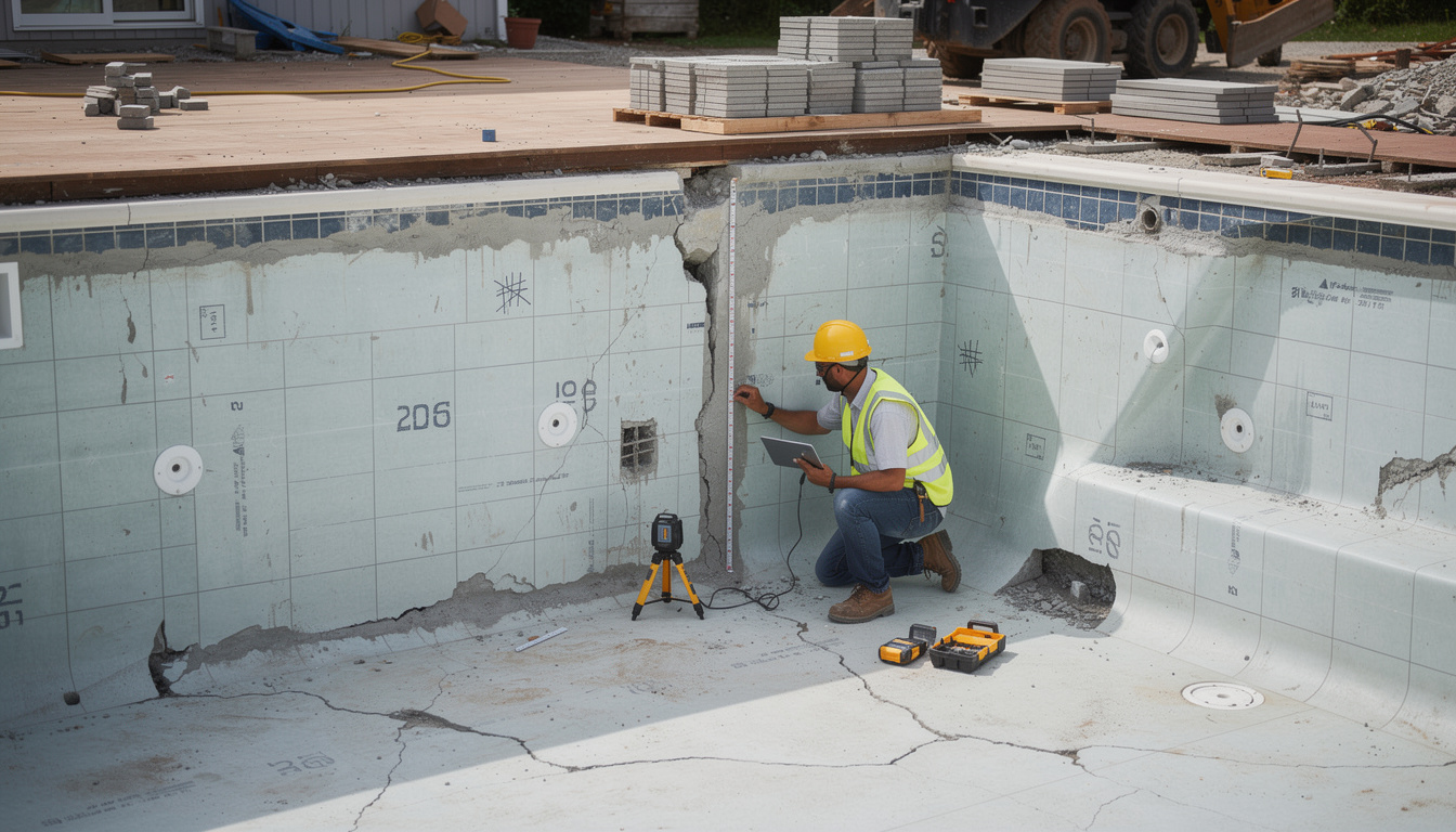 découvrez comment évaluer l'état de votre piscine pour déterminer si une rénovation est nécessaire et prolonger sa durée de vie.