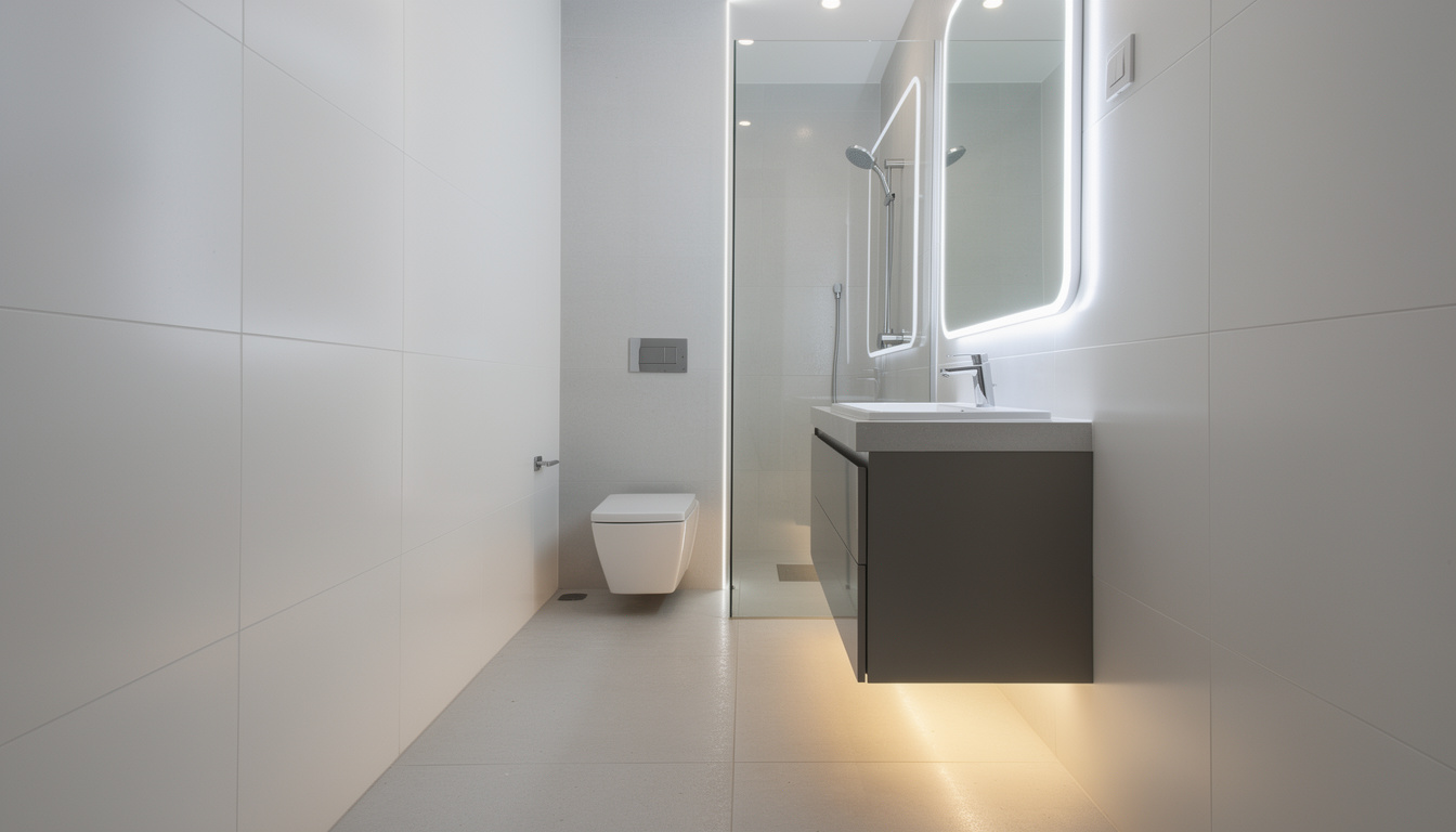 découvrez les équipements idéaux pour optimiser l’espace et le confort dans les salles de bain étroites, alliant design et fonctionnalité.