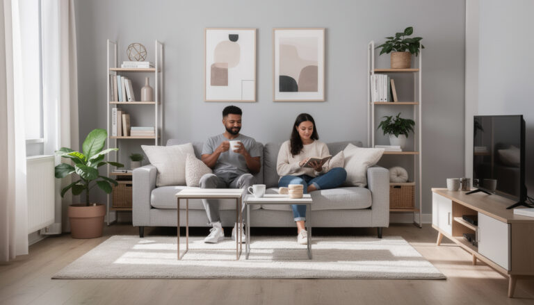 découvrez les meilleures configurations pour optimiser l'aménagement d'un salon de petite surface, alliant confort, style et fonctionnalité.