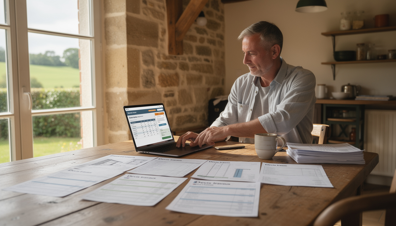 découvrez comment un comparateur de devis travaux en normandie peut simplifier et optimiser la réalisation de vos projets de rénovation ou construction.