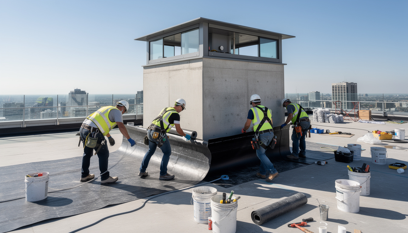 découvrez les normes d'étanchéité essentielles à respecter pour un édicule d'ascenseur sur toit-terrasse afin d'assurer durabilité et protection contre les infiltrations d'eau.