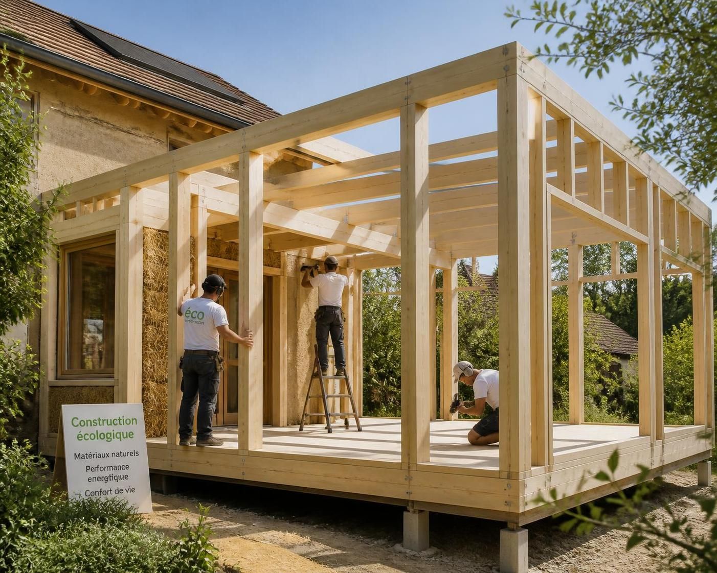 découvrez les solutions écologiques pour l'extension de votre maison et profitez des avantages durables, économiques et respectueux de l'environnement.