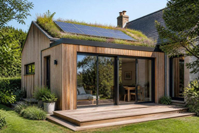 découvrez des solutions écologiques pour l'extension de votre maison et profitez d'avantages durables pour un habitat respectueux de l'environnement.