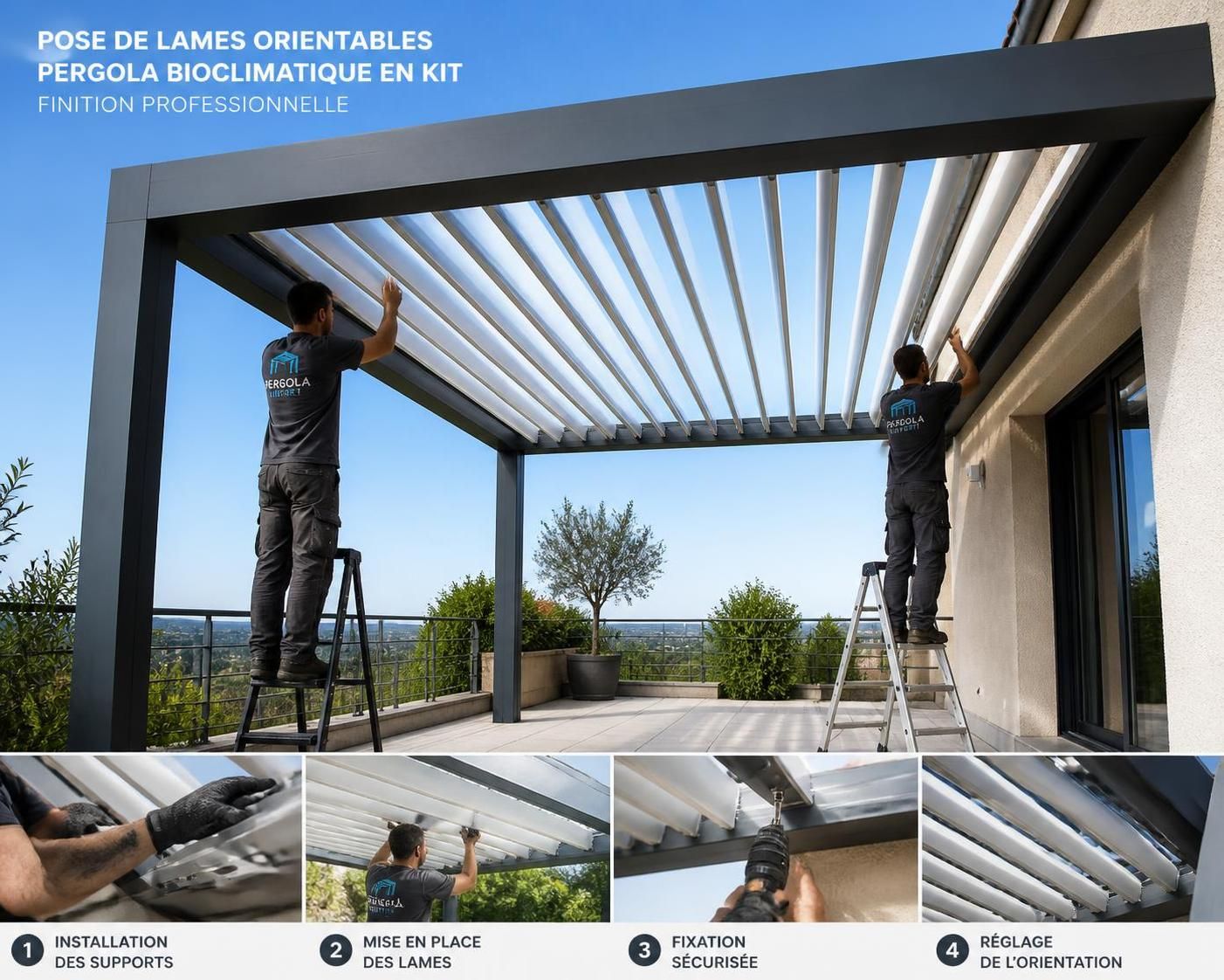 découvrez comment une pergola en kit peut transformer votre terrasse en une seule journée, alliant rapidité d'installation et élégance pour votre espace extérieur.